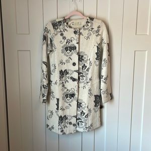 Ladies duster. Beautiful print